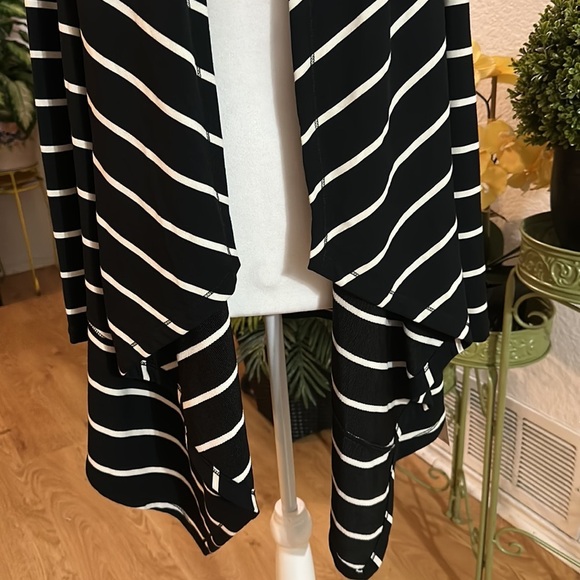 Ralph Lauren white black stripped Cardigan size S - Picture 4 of 7